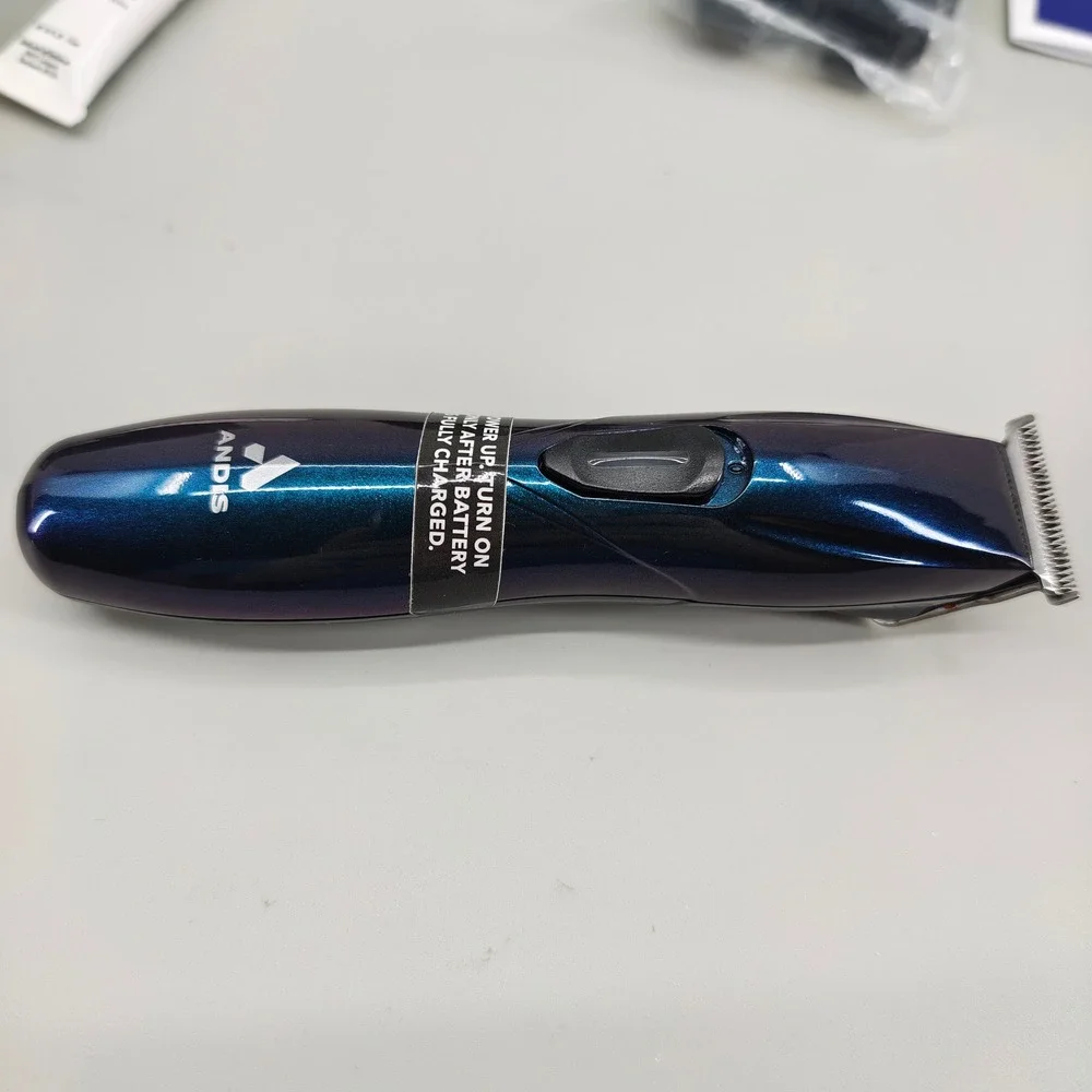 Andis Slimline Pro Cordless Hair Trimmer Galaxy Blue T-Blade D-8 560974